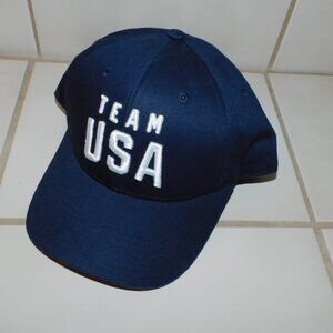 Team USA Olympics snapback hat / cap - navy blue